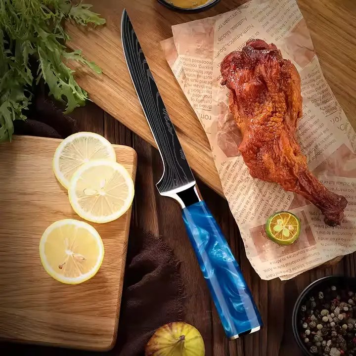 Cuchillo para deshuesar de 6" con mango de resina