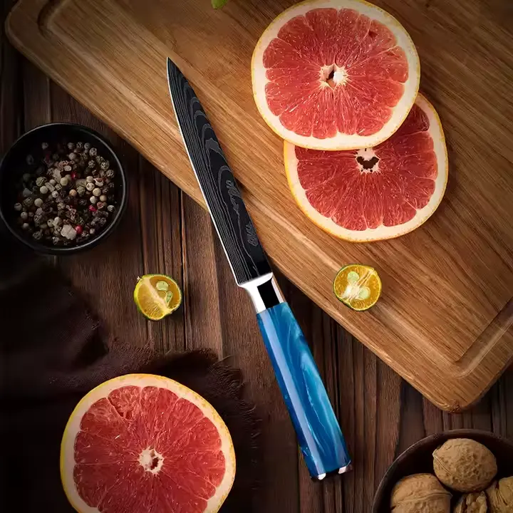 [COPP-073] Cuchillo utilitario de 5,5" con mango de resina