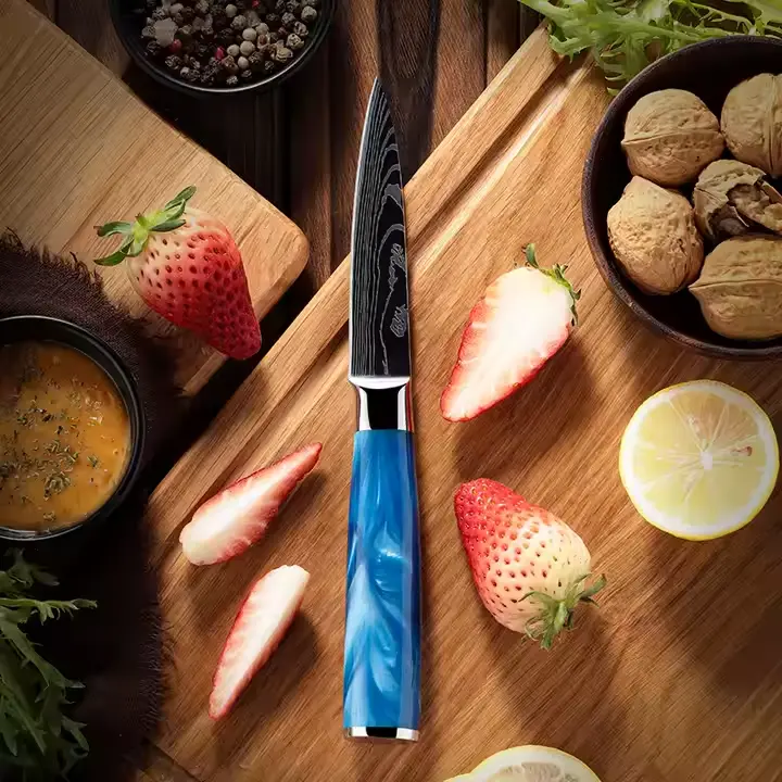 Cuchillo pelador de 3,5" con mango de resina