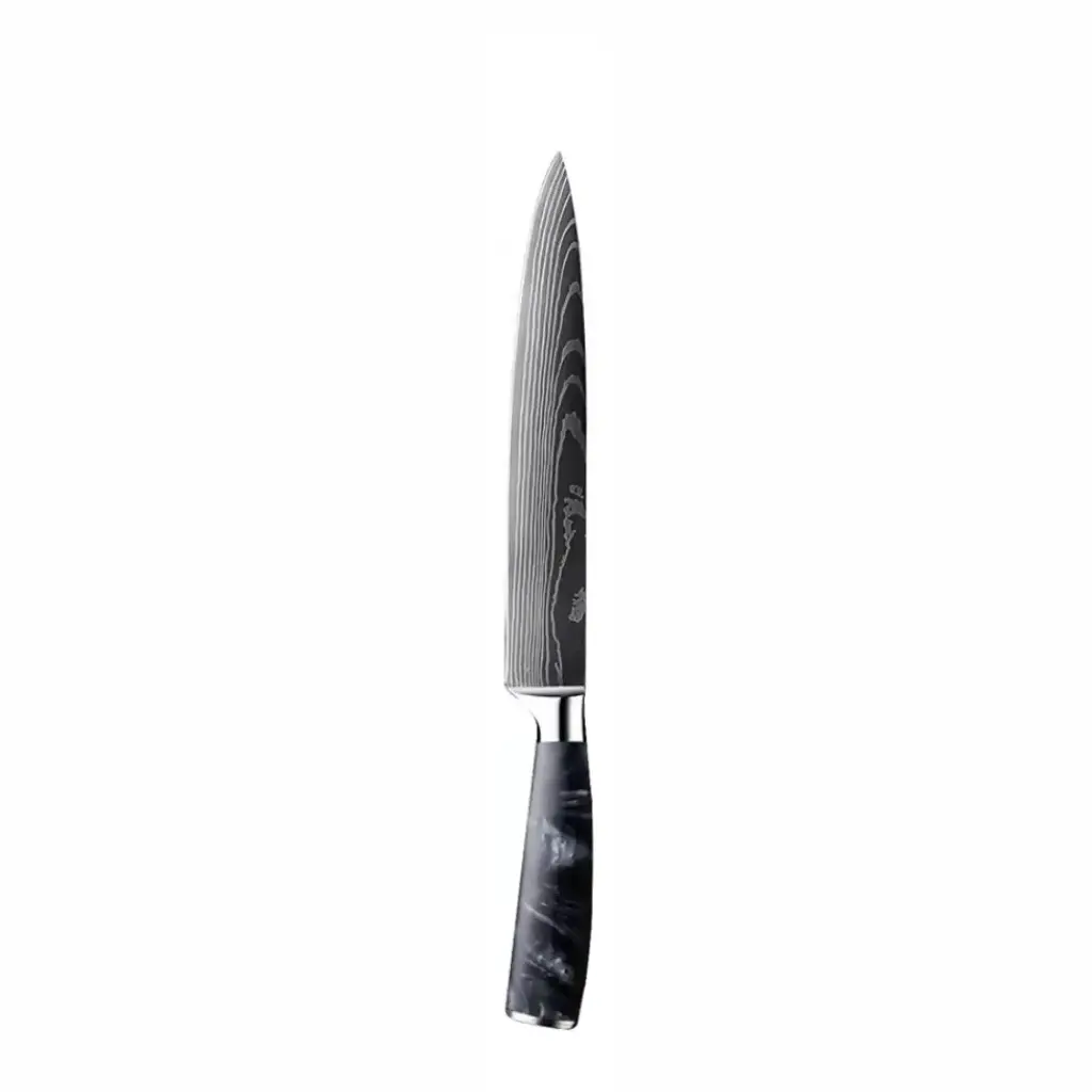 [COPP-081] Cuchillo rebanador de 8" con mango de resina
