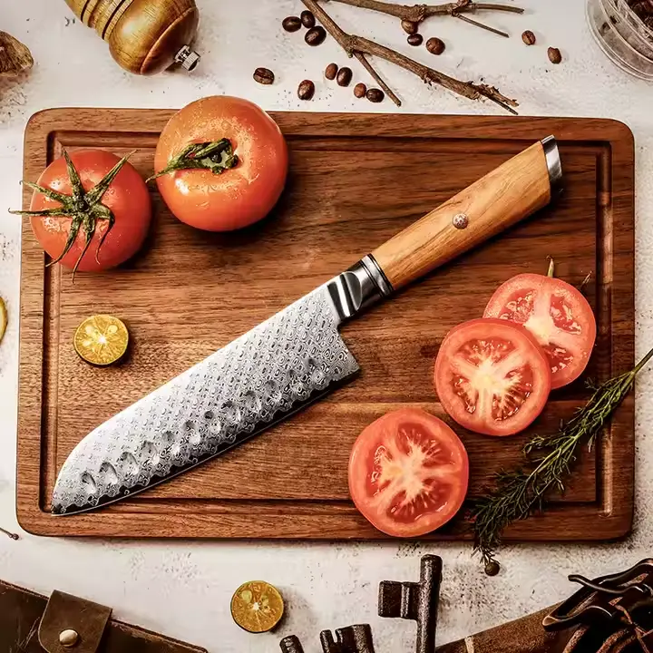 Cuchillo Santoku de 7"
