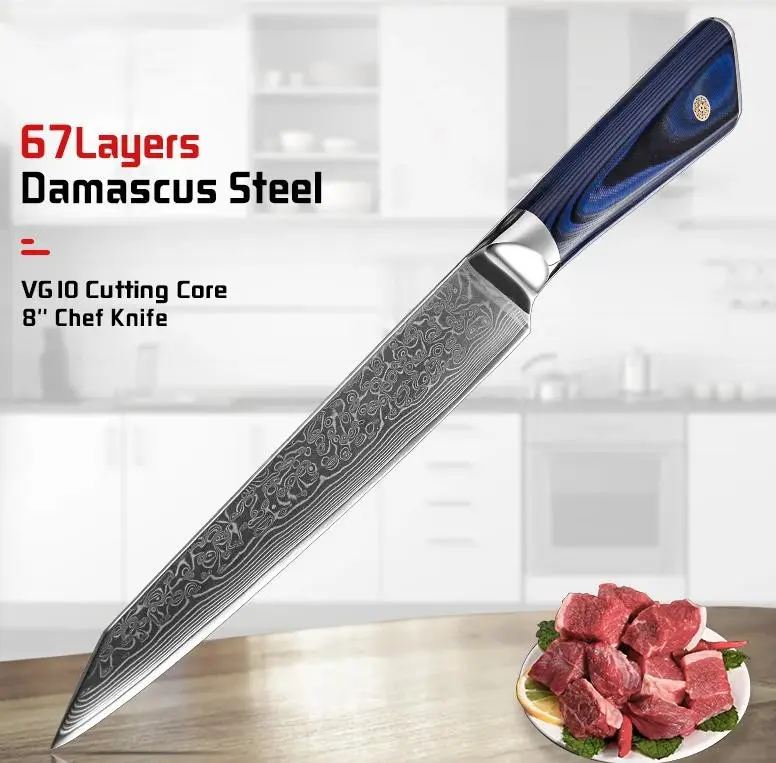 Cuchillo rebanador de 8"