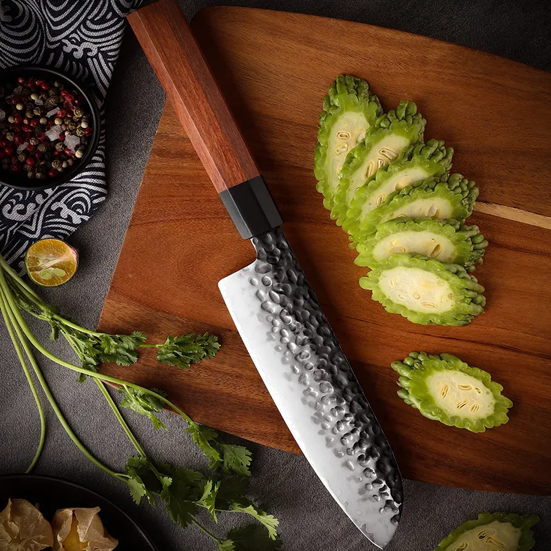 Cuchillo Santoku de 7"