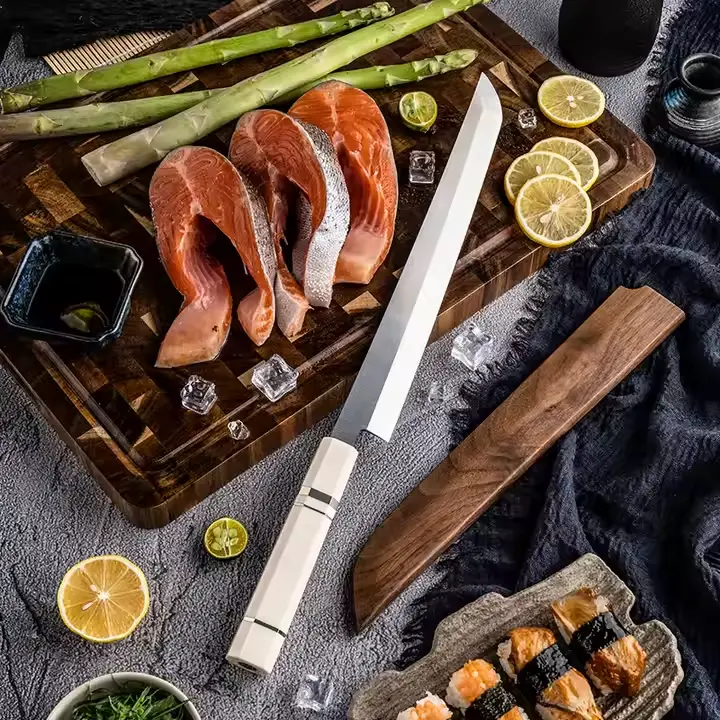 Cuchillos Salmón 27CM con funda incluida