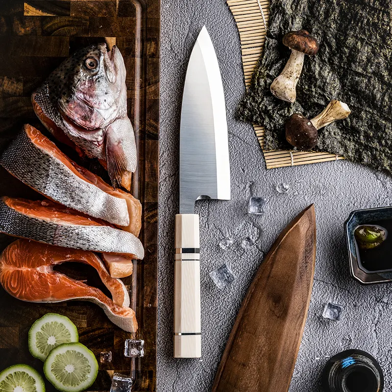 [COPP-533] Cuchillo Deba 18CM + funda