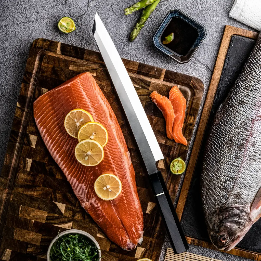 Cuchillo Kiritsuke 27CM + funda