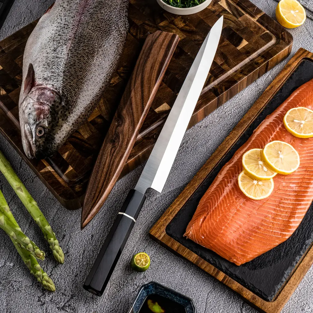 Cuchillo Yanagiba 30CM + funda