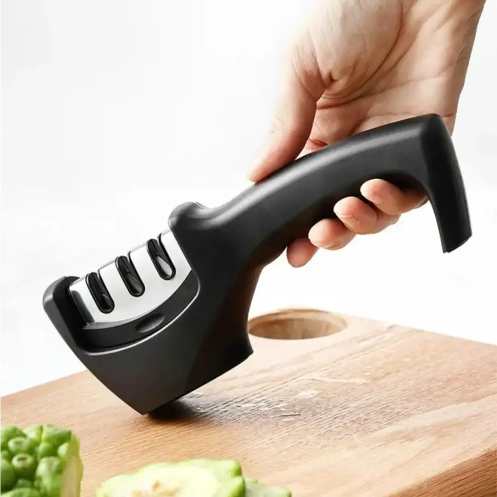 Afilador de cuchillos de 3 etapas