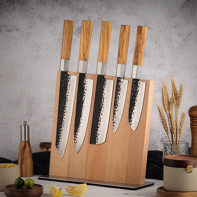 Soporte para cuchillos de doble cara