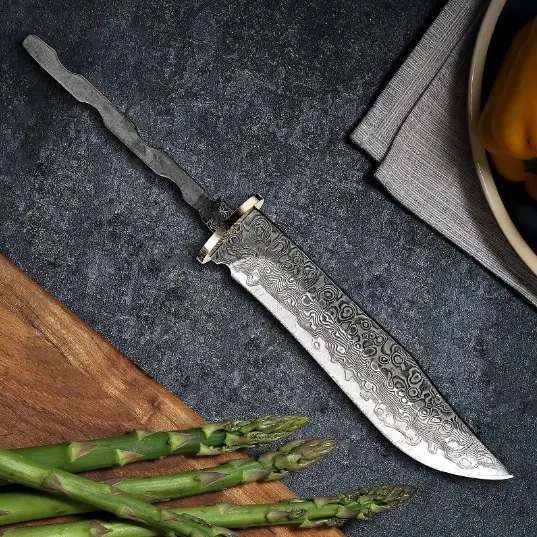 Hoja de acero damasco de 8,5 CM