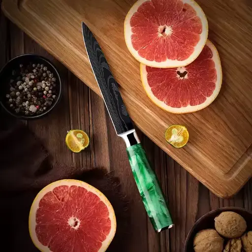 [COPP-063] Cuchillo utilitario de 5" con mango de resina