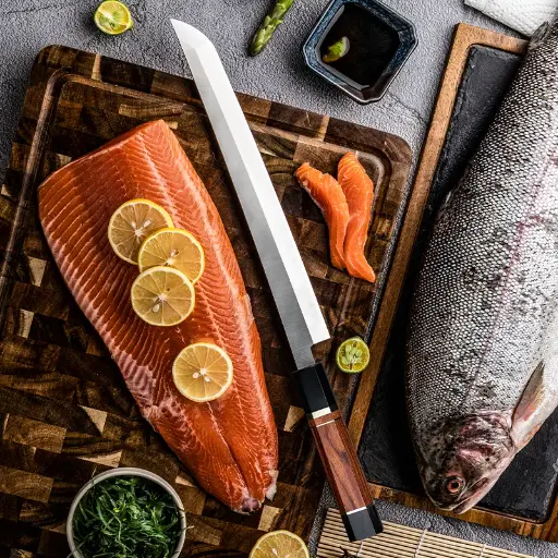 [COPP-565] Cuchillos Salmón 30CM