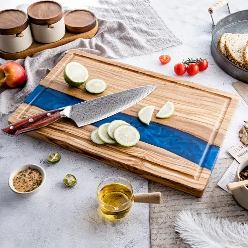 [COPP-610] Tabla con detalle azul de 42*27*1,7 CM