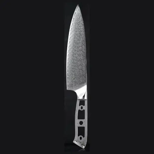[COPP-745] Hoja de cuchillo de acero damasco de chef de 8"